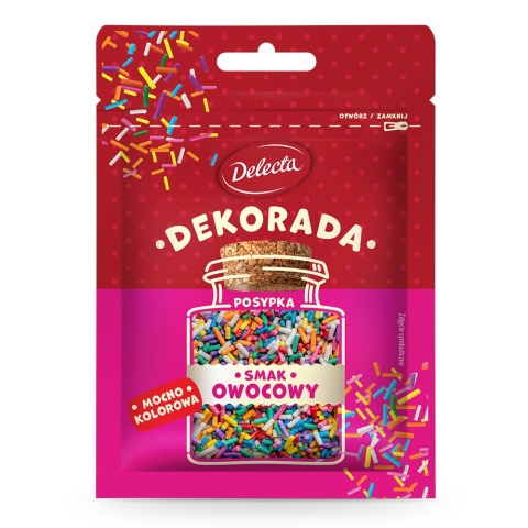 DELECTA DEKORADA Posypka Pałeczki cukrowe 35g
