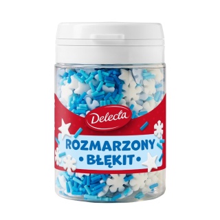 DELECTA posypka ROZMARZONY BŁĘKIT mix dekoracji 48g