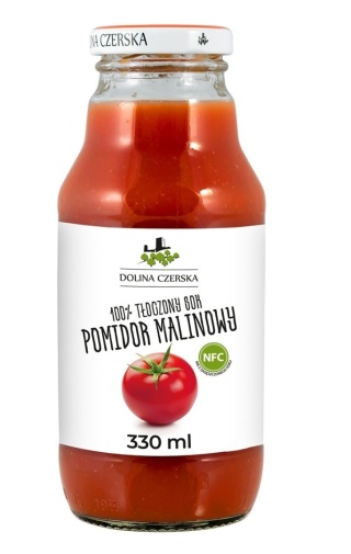 DOLINA CZERSKA NFC Sok tłoczony POMIDOR MALINOWY 330ml szkło