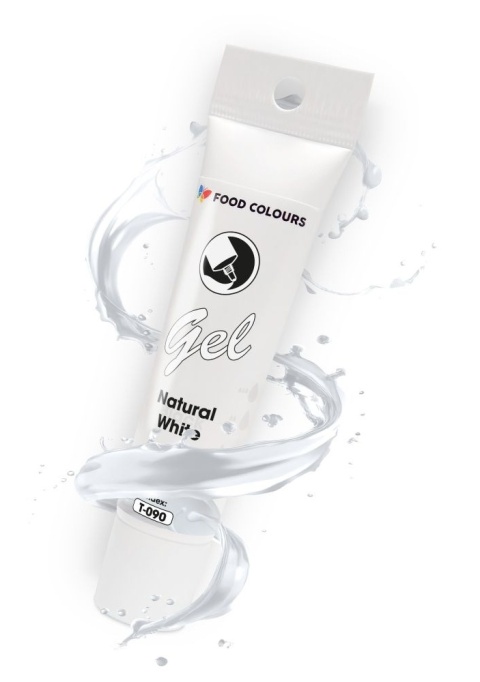 FOOD COLOURS Barwnik w żelu Gel T-090 Natural White 30g