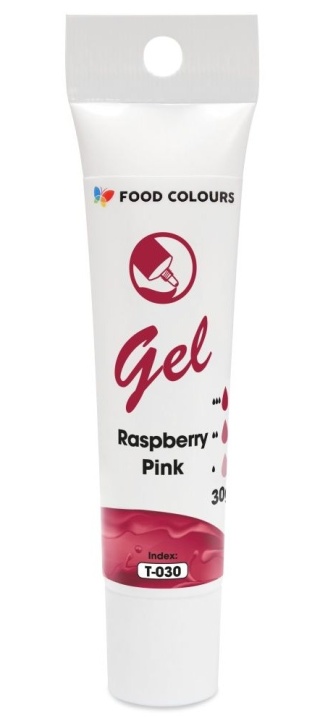 FOOD COLOURS Barwnik spożywczy Gel w tubce T-030 Raspberry Pink 30g