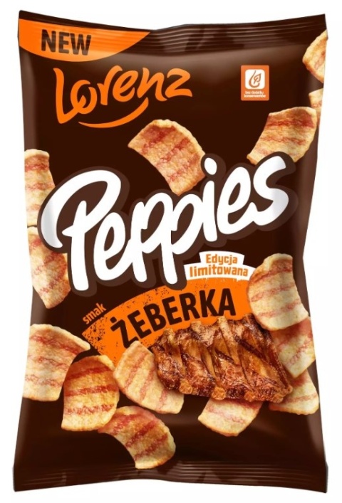 LORENZ Chrupki Prażynki Peppies Żeberka 100g