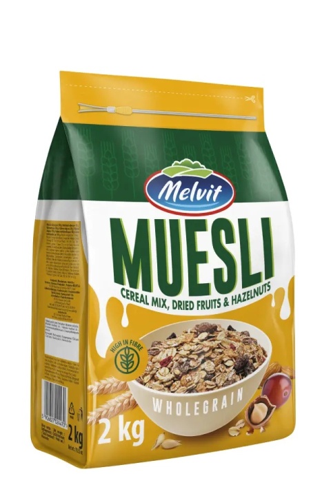 MELVIT La Chef Muesli owocowe 2kg MELVIT La Chef Muesli owocowe 2kg