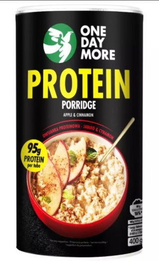 OneDayMore Owsianka Proteinowa jabłkowa z cynamonem 450g