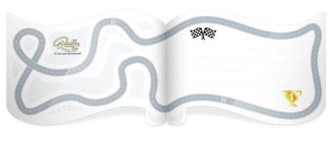 PatryPal Zaproszenie na imprezę Wyścigówki 6 szt.