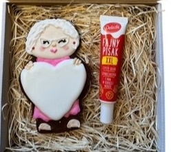 Piernik Dzień Babci. Do wypisania przez wnuczków. Prezent Babcia