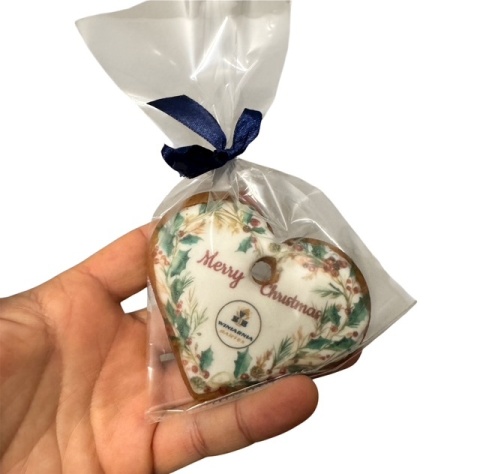 Pierniki z Twoim logo duże 10szt. Dowolny nadruk