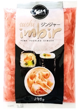 ASIA KITCHEN Imbir marynowany różowy 240g