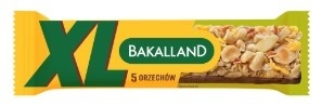 Bakalland Baton zbożowy XL 5 Orzechów 55g