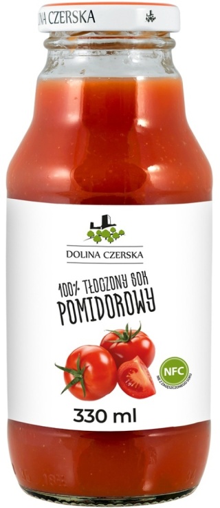 DOLINA CZERSKA NFC Sok tłoczony pomidor 330ml szkło
