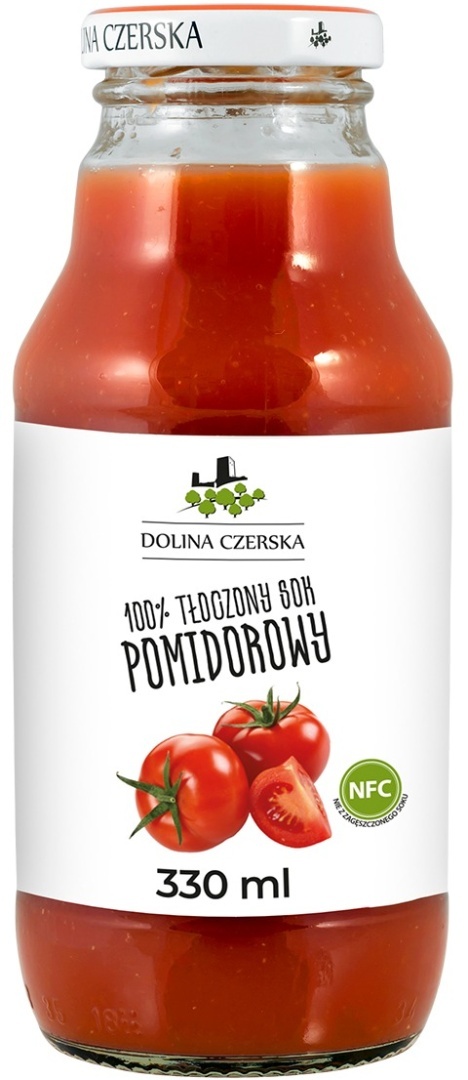 DOLINA CZERSKA NFC Sok tłoczony pomidor 330ml szkło