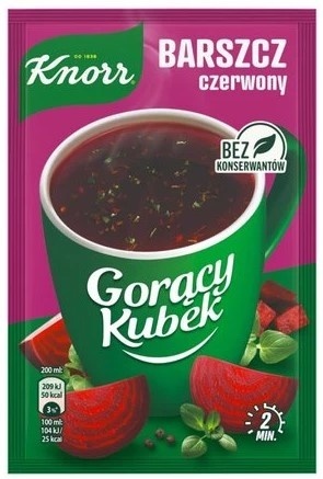 KNORR Gorący Kubek Barszcz czerwony 14 g