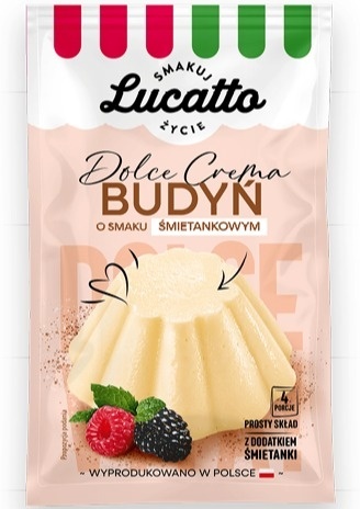 Lucatto Budyń o smaku śmietankowym 40g