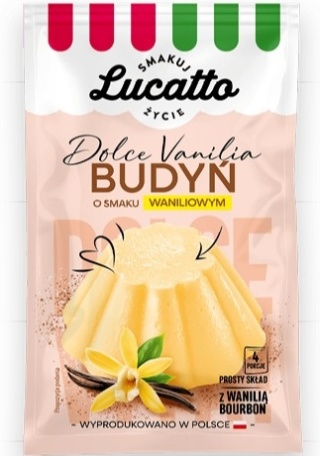 Lucatto Budyń o smaku waniliowym 40g