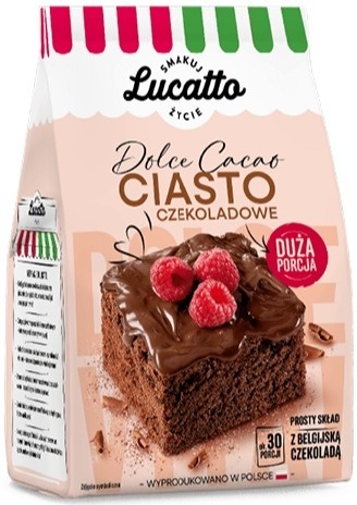 Lucatto Ciasto czekoladowe duża porcja 670g