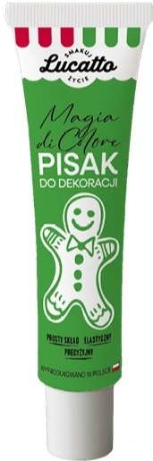 Lucatto Pisak dekoracyjny zielony 20g