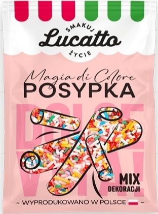 Lucatto Posypka – magia di colore – pałeczka kolorowa 30g