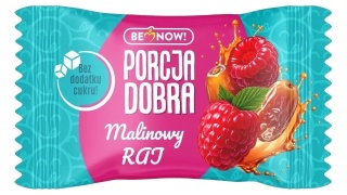 PORCJA DOBRA Przekąska Malinowy Raj bez cukru 20g