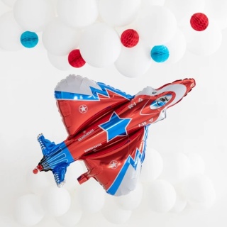 PartyPal Balon foliowy Odrzutowiec 96x103cm