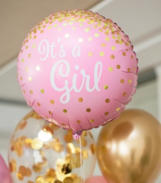 PartyPal Balon foliowy It's a girl 18cali