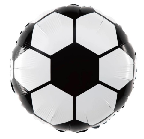 PartyPal Balon foliowy Football 45cm