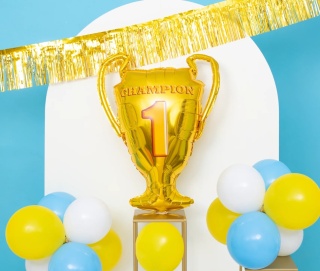 PartyPal Balon foliowy Puchar Champion 66x83cm