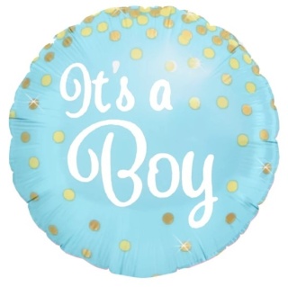 PartyPal Balon foliowy It's a boy 18cali