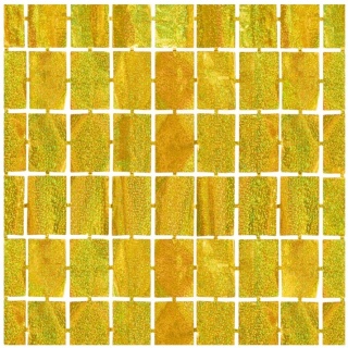 PartyPal Kurtyna imprezowa kwadraty holograficzna złota 100x200cm