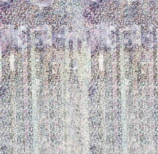 PartyPal Kurtyna imprezowa holograficzna 100x200cm