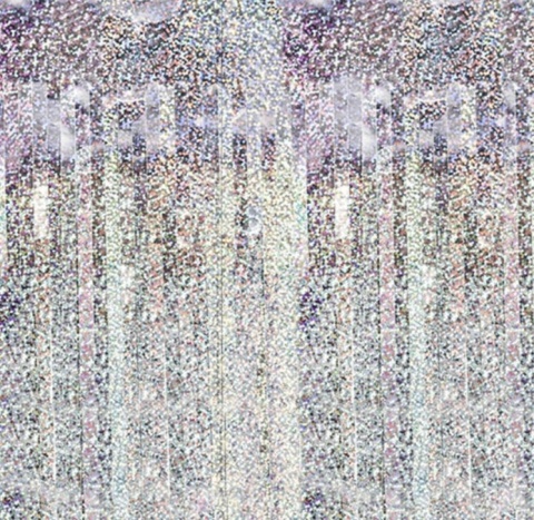 PartyPal Kurtyna imprezowa holograficzna 100x200cm