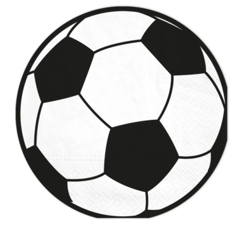 PartyPal Serwetka Piłka Nożna 10szt.