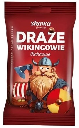 SKAWA Draże kakaowe Wikingowie 70g