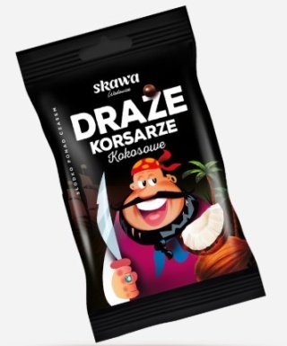 SKAWA Draże kokosowe Korsarze 70g