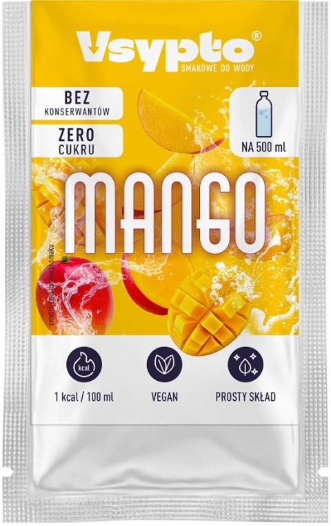 Vsypto Napój w proszku o smaku mango bez cukru 3g