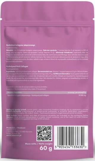 INTENSON Kolagen 10000mg w proszku 60g