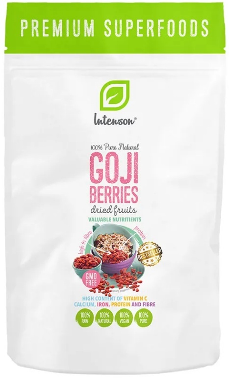 INTENSON Suszone jagody Goji bez dodatku cukru 150 g