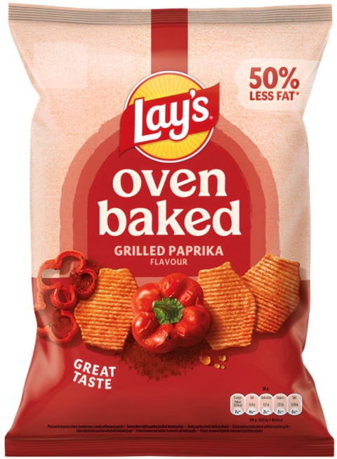 LAY'S OVEN BAKED Chipsy o smaku Grillowanej Papryki 110G