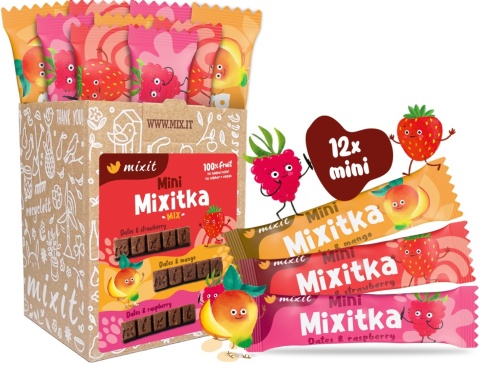 MIXIT MiniMixitki Mix Truskawka mango malina 324g