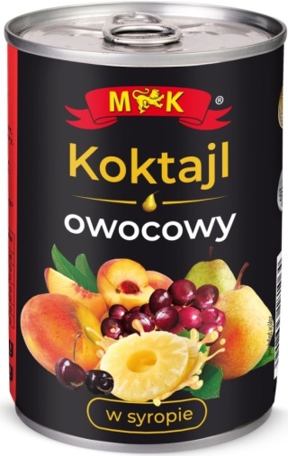 MK KOKTAJL OWOCOWY W SYROPIE 410G