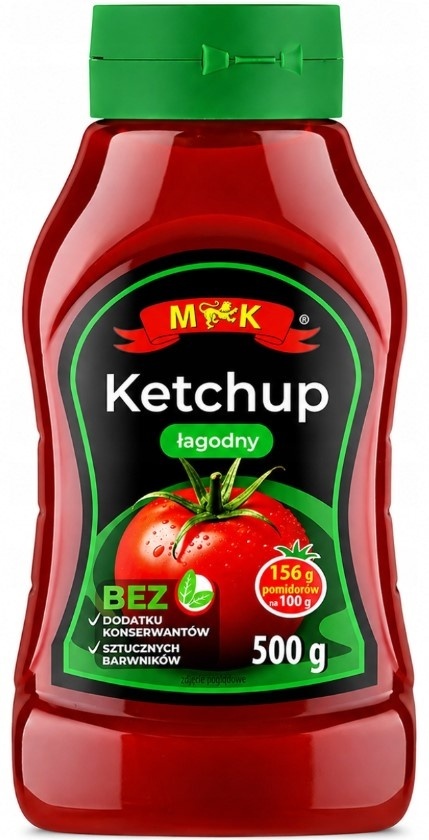 MK KETCHUP ŁAGODNY 500G