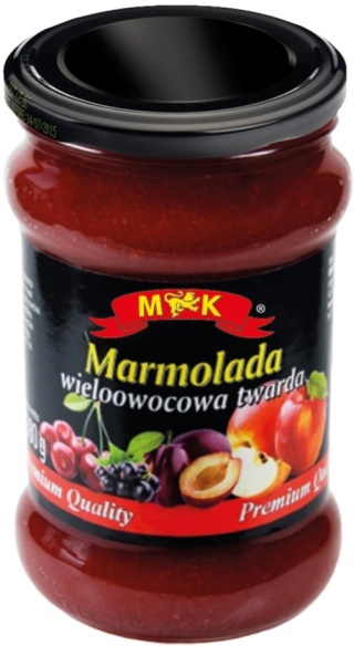 MK MARMOLADA WIELOOWOCOWA TWARDA 380G