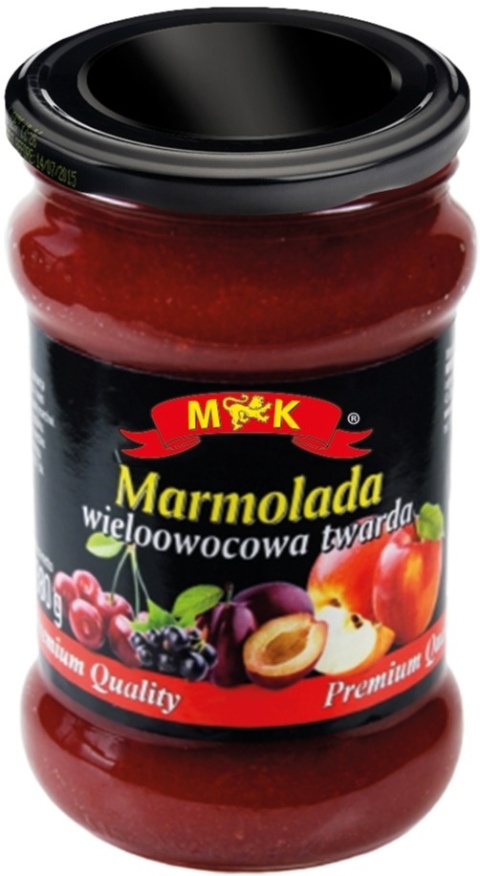 MK MARMOLADA WIELOOWOCOWA TWARDA 380G