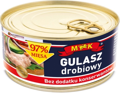MK PREMIUM GULASZ DROBIOWY BEZ KONSERWANTÓW 300G