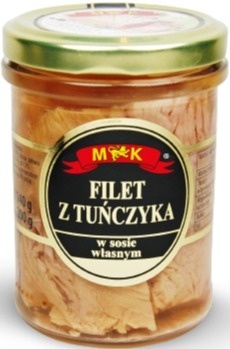 MK FILET Z TUŃCZYKA W SOSIE WŁASNYM 200G