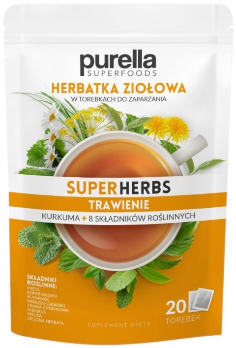Mieszanka ziołowa Trawienie 35 g Purella Food.