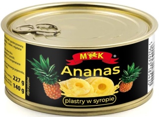 MK ANANAS PLASTRY W SYROPIE 227G EO