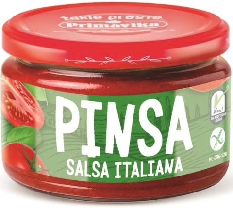 Primavika salsa wegańska pinsa Italiana 180g