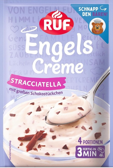 RUF Engels Creme Krem Stracciatella z kawałkami czekolady 66g
