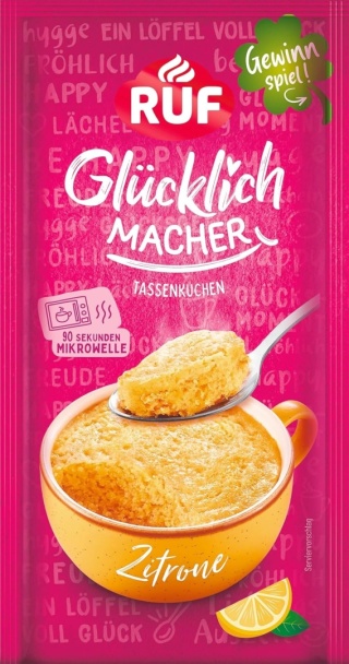 RUF Glucklich Macher Ciasto cytrynowe w kubku 56g