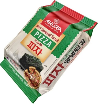 AKURA Przekąska nori o smaku pizzy 4,5 g